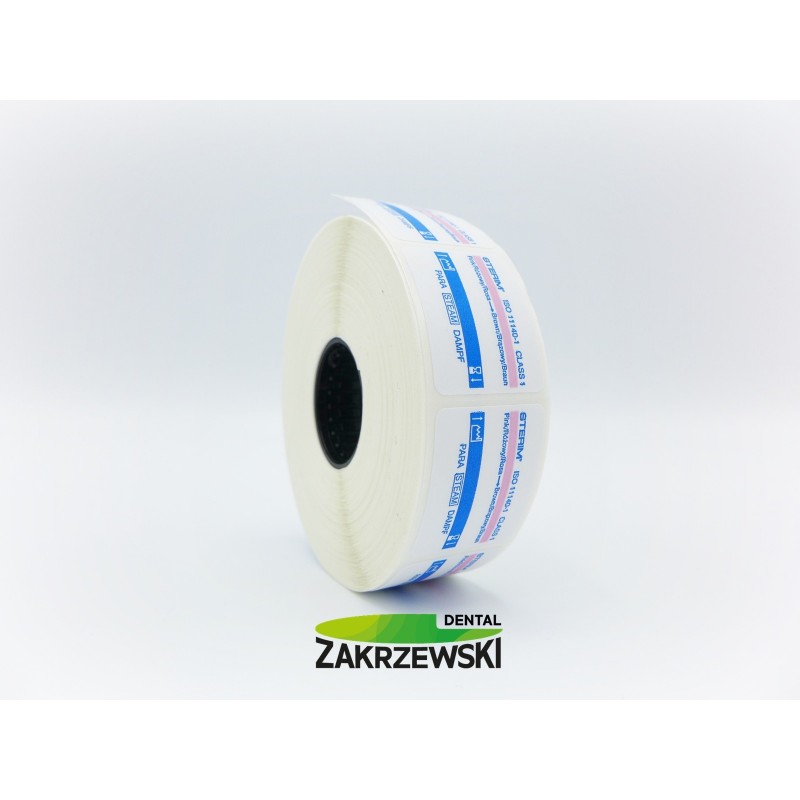 Самоклеящиеся этикетки на рулоне с указанием. стерилизация. 750 шт.