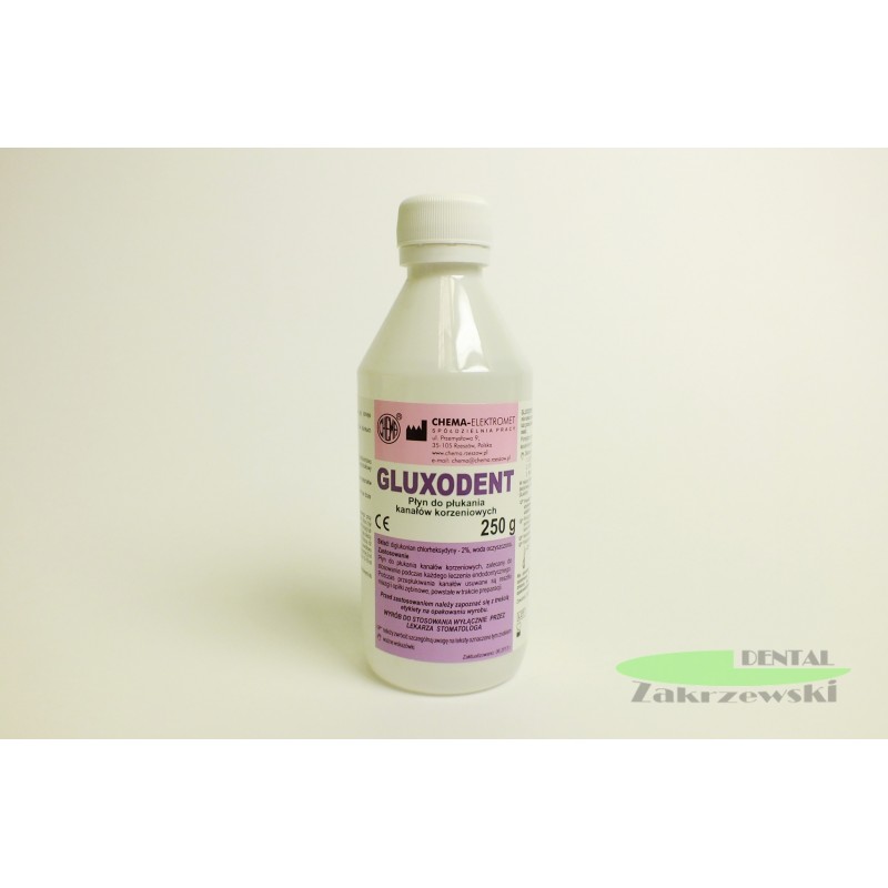 Gluxodent 2% chlorhexydyna op. 250 g. Chema