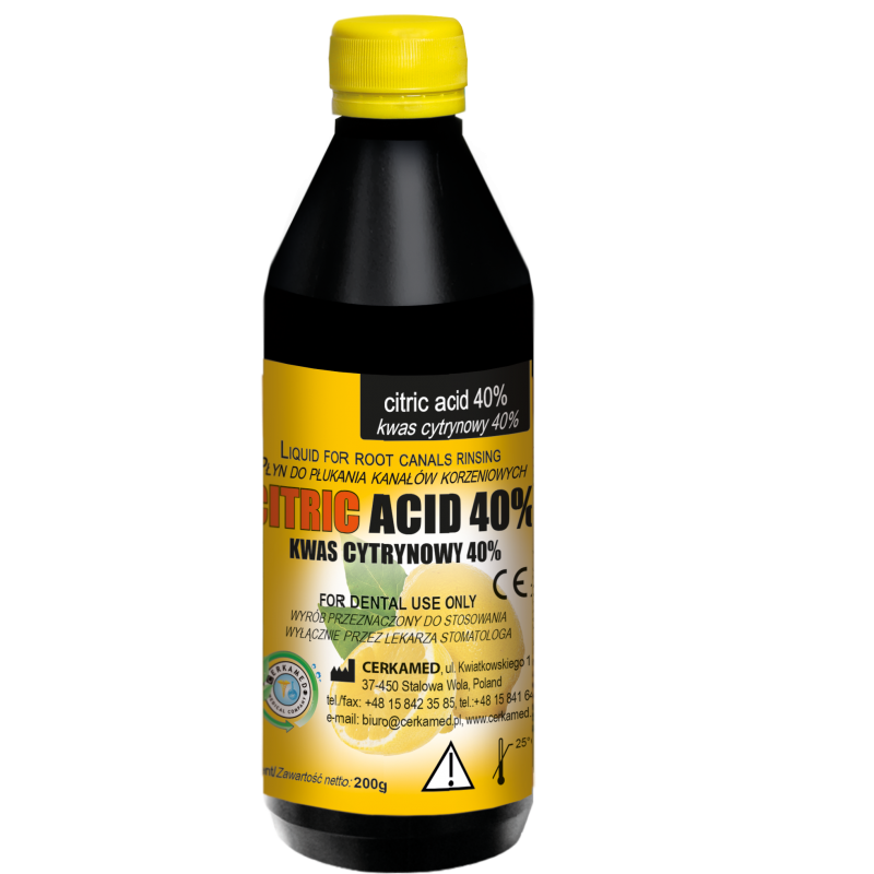 Лимонная кислота 40% op. 200 г. Церковь