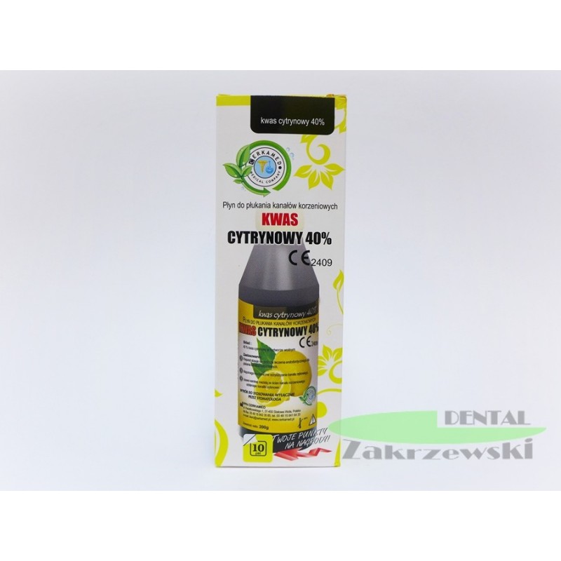 Лимонная кислота 40% op. 200 г. Церковь