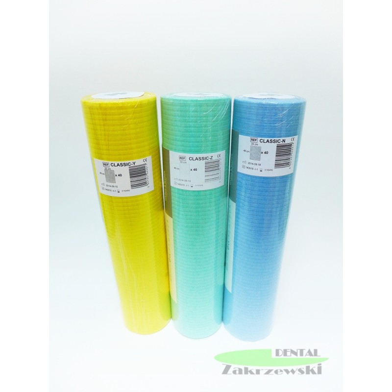 Serwety na rolce Dentix Pro classic 33x48cm op.40шт. Weber