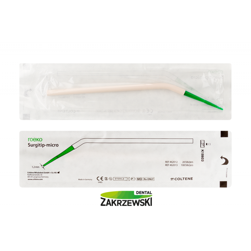 Наконечники для всасывания Surgitip 1,2 мм. op.20 шт. Roeko