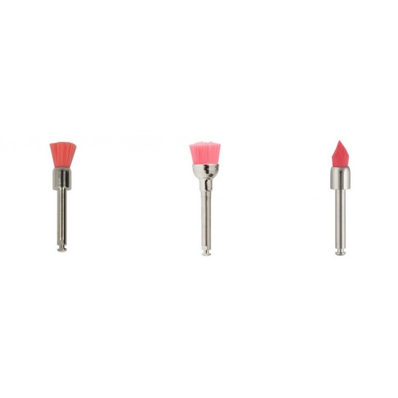 1шт Розовая полировальная щетка. Falcon