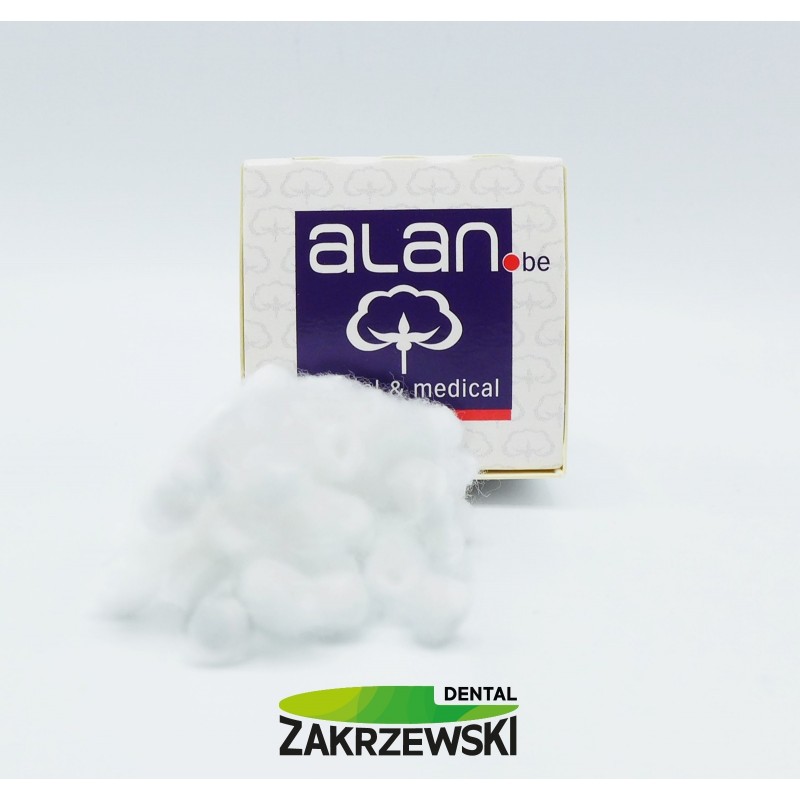 Шарики из ваты. 1 (7 мм.) ОП. 3 g. Alan