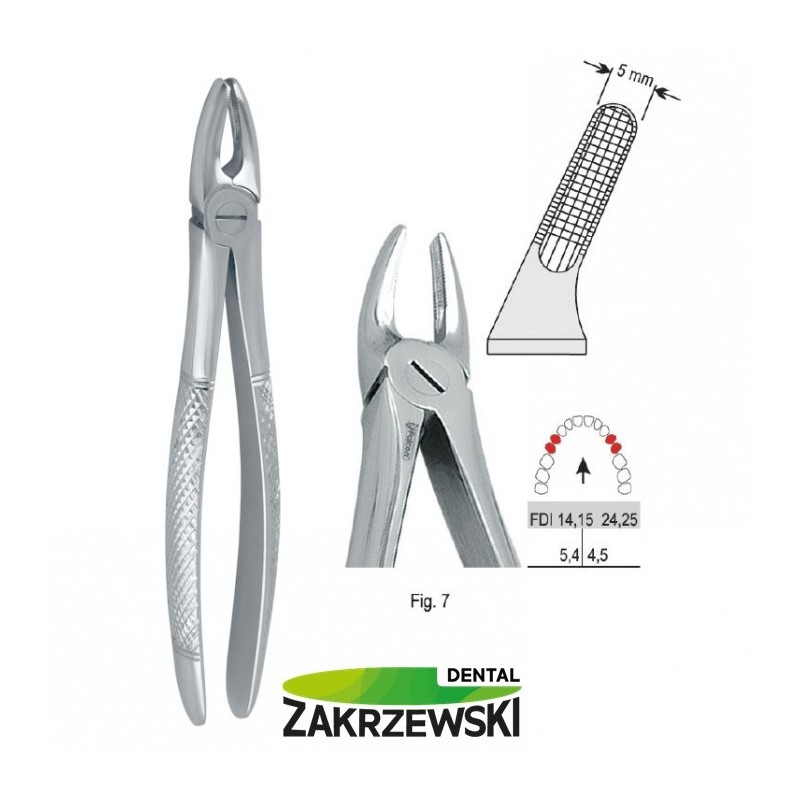 Клещи бертены фиг.7 для верхних премоляров Falcon