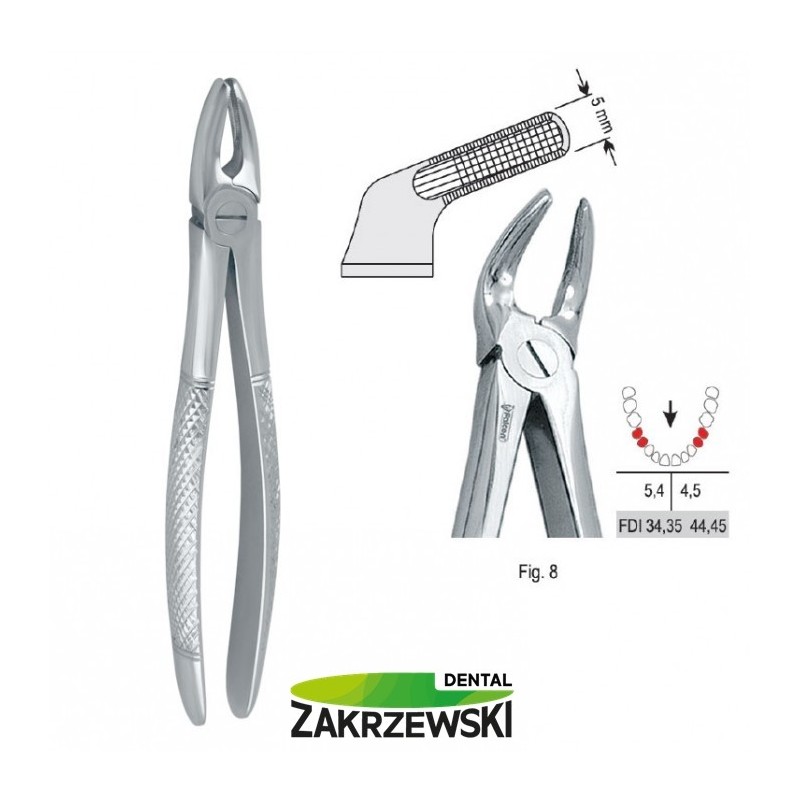 Клещи бертены фиг.8 для нижних премоляров Falcon