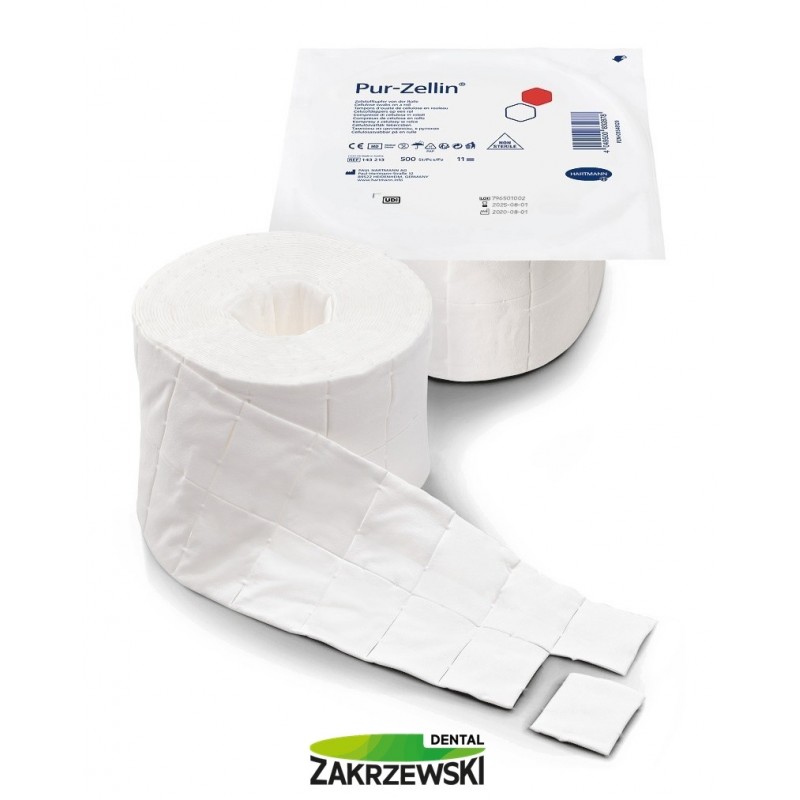 Ролики Пур-Зеллин (толстые) 4x5cm.op.500 шт. Hartmann