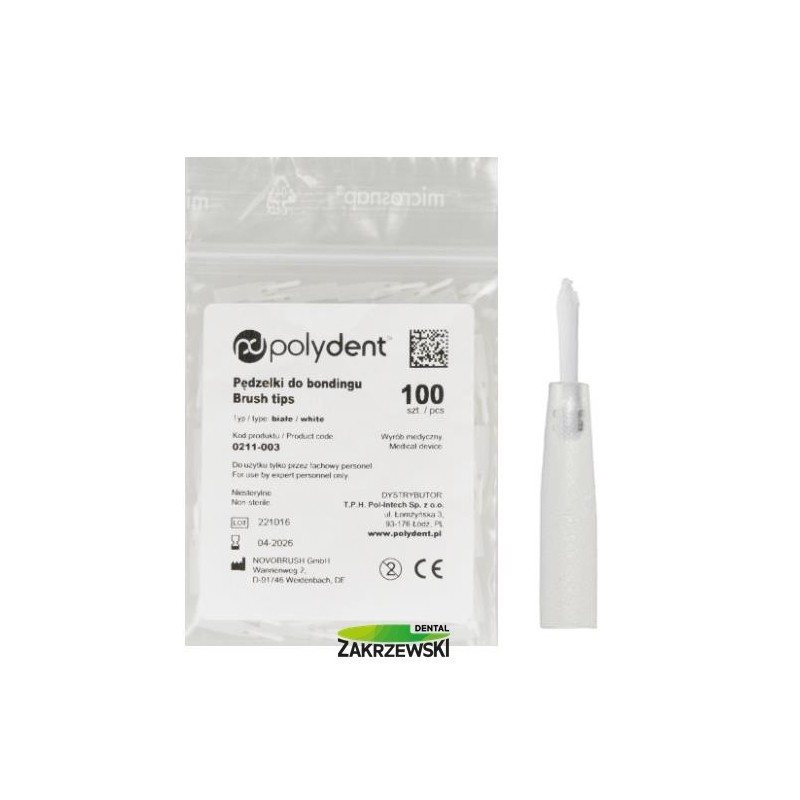 Кисти для ручки черные или белые op.100 шт.