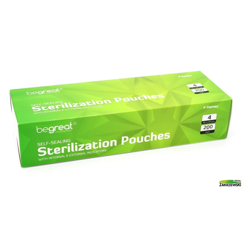 Стерилизационные пакеты 9 x 23 см op.200шт.