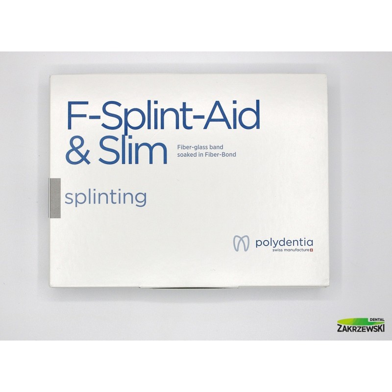 F-Splint Aid Slim op.ВКЛ. 2мм.x12 см. погружение.в Бонде Polydentia