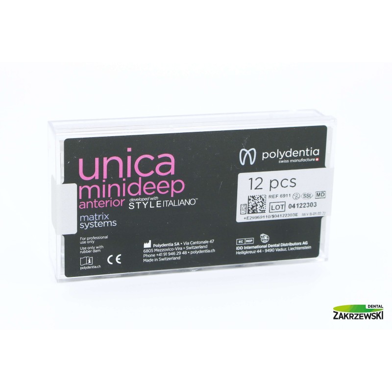 Unica Anterior Minideep 12szt. молдинги для передних зубов 6911