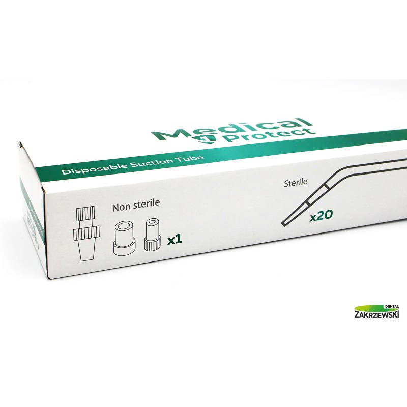 Наконечники для всасывания стерильные 1,2 мм op. 20шт. Medical Protect