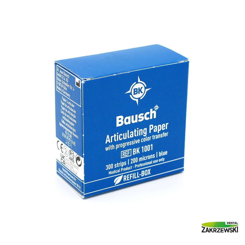 Калька BK 1001 синяя 200 mic. op. 300 шт. Bausch