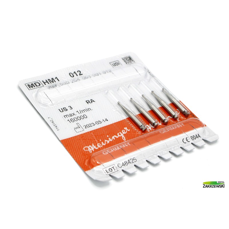 Твердосплавные сверла для угловых наконечников HM1 op. 5шт.Meisinger