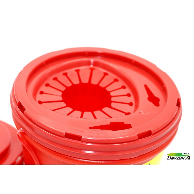 Контейнер для использованных игл и шприцев.1л.