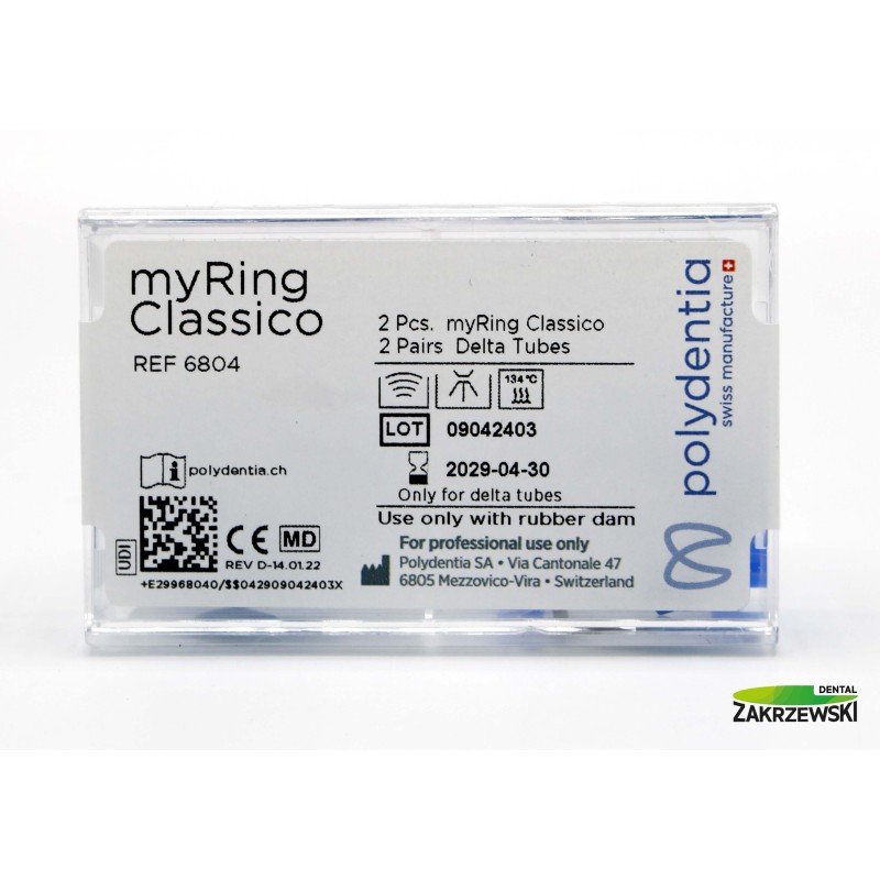 MyRing Classico 6804 op.2 Грудь.+ 2x Delta Tubes Polydentia