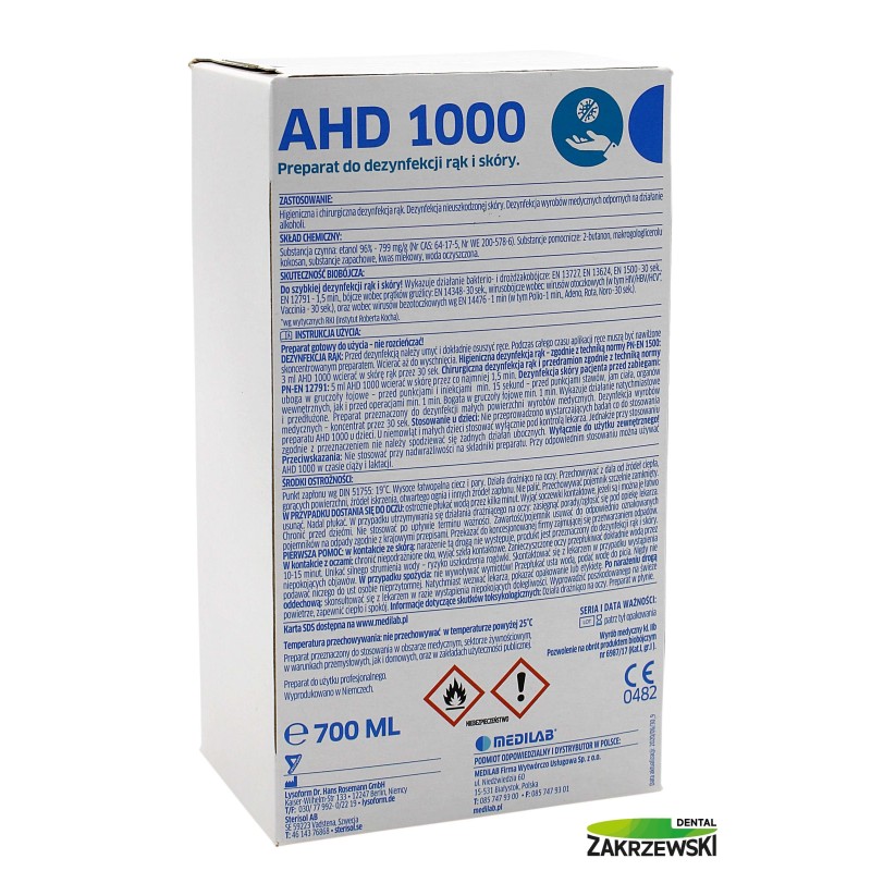 AHD 1000 (мешок) op.0,7l. Medilab