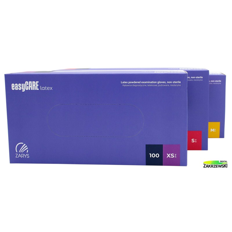 Латексные перчатки EasyCare op. 100 шт. Набросок