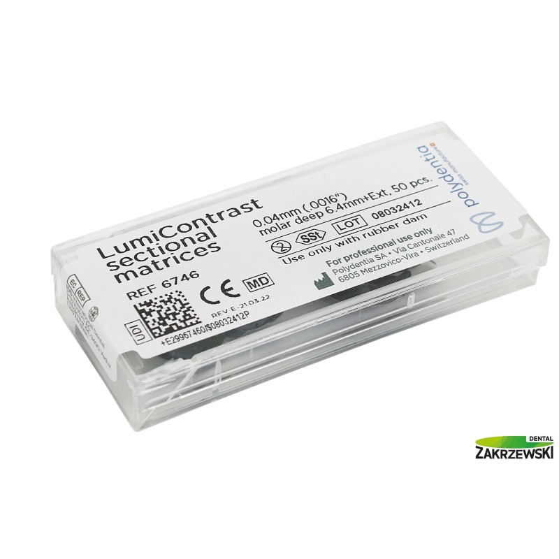 Quickmat LumiContrast ремни для живота 6746 6756 op.50шт. Polydentia