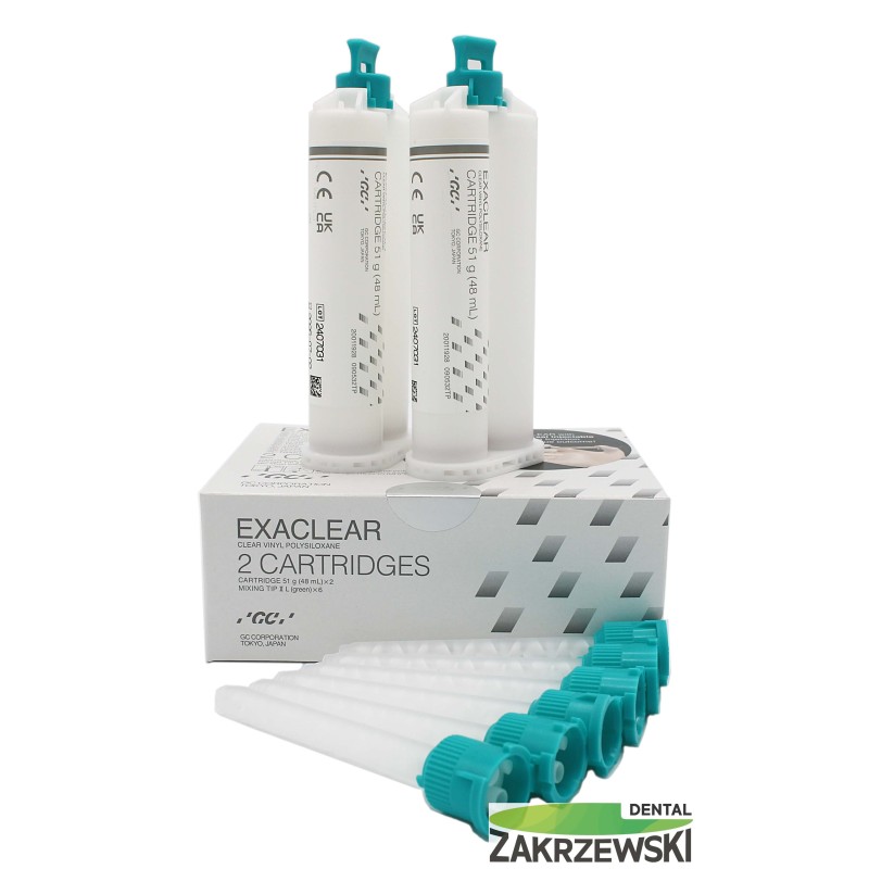 Exaclear 2 x 48 мл прозрачная масса оттиск. GC