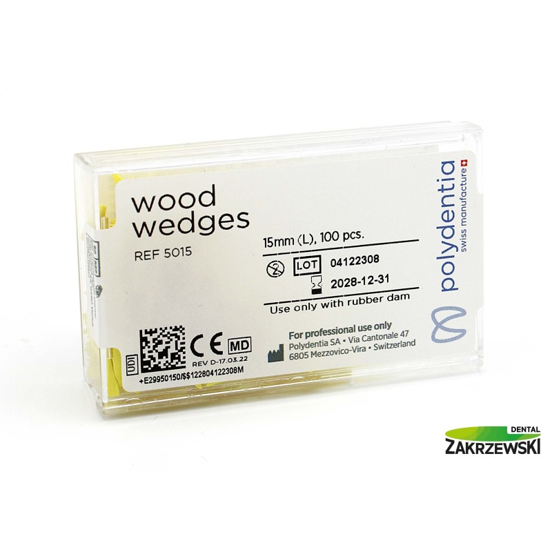 Полидентия деревянные клинья 100шт.