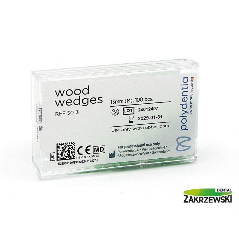 Полидентия деревянные клинья 100шт.