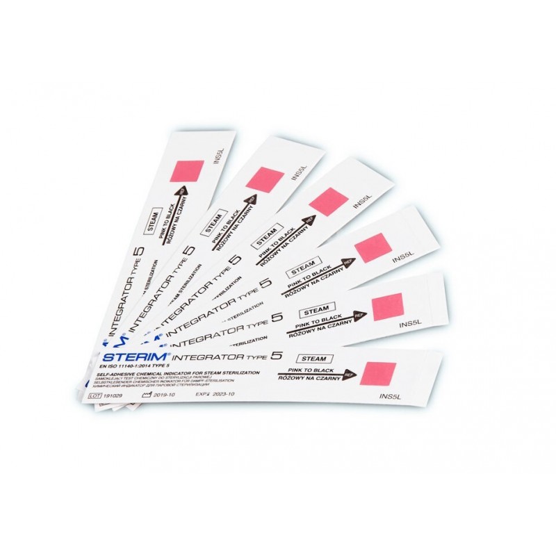 Полоски для контроля стериль. кл. 5. самовыдвижение. 250pcs